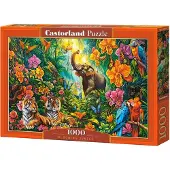 Castorland Puzzle Blü hender Dschungel 1000 dll