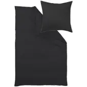 Curt Bauer Bettwäsche Arezzo - 155x220 cm + 40x80 cmebenholz