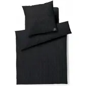 Elegante Joop! Flanell Bettwäsche Soft Stripes 45003-9 stone - 155x220cm + 40x80cm