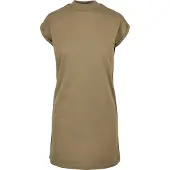 Urban Classics Shirtkleid "Damen Ladies Turtle Extended Shoulder Dress" 1 Stk. tlg.