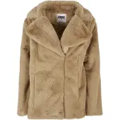 Urban Classics Ladies - LAPEL TEDDY Oversized Jacke - L