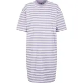 Urban Classics Shirtkleid "Damen Ladies Oversized Striped Tee Dress" 1 Stk. tlg.