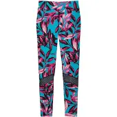 MADELEINE Leggings "Leggings Leggings mit Leo-Print und Mesheinsätzen"