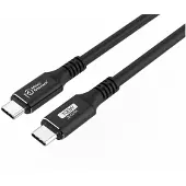 Microconnect USB3.2CC01.5, 1,5 m, USB C, USB C, USB 3.2 Gen 2x2, Schwarz