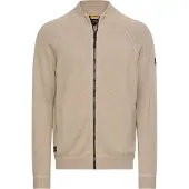 Camel active Strickjacke mit Reißverschluss in Beige | Gr.: 4XL
