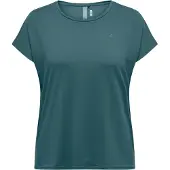 Only Play Funktionsshirt "ONPAUBREE SS LOOSE TRAIN TEE CURVY NOOS" Relaxed Fit, aus Polyester und Elasthan, unifarbenes Jersey