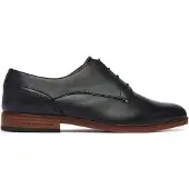 Tommy Hilfiger Halbschuhe Hilfiger Leather Dress Shoe FM0FM05777 Schwarz 41