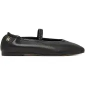 Tommy Hilfiger Ballerinas Soft Leather Ellastic Ballerina FW0FW09245 Schwarz 36