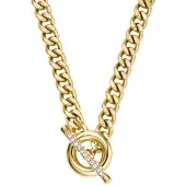 Fossil Carlie T-Bar Stainless Steel Women's Necklace JF04956710