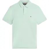 Tommy Hilfiger Herren Poloshirt Kurzarm 1985 Regular Fit, Grün (Crushed Mint), X