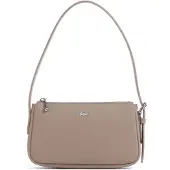 Lacoste Schultertasche Daily City Shoulder Bag Taupe