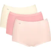 Sloggi Maxislip "Basic+ Maxi C3P" 3er Pack, perfekter Sitz