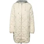 Street One Steppjacke mit Kapuze mit abnehmbarer Jersey-Kapuze