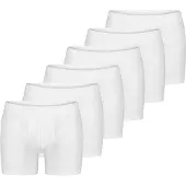 Schiesser Retro Short / Pant Cotton Essentials Authentic in Weiß | Gr.: XXL