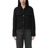 s.Oliver 2174773.9999.36, Weiblich, Erwachsener, Regular fit, Kleidungsknopf, Polyester, Schwarz