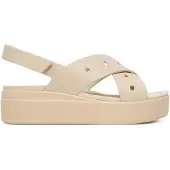 Crocs Sandalen Brooklyn 4U Cross Strap Sandal 212254 Beige