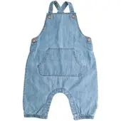 Maximo Schlupfhose Denim-Optik, elastische Beinbündchen, Holzknöpfe, unisex