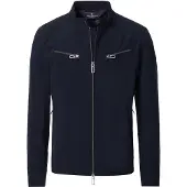 Casamoda Outdoor-Biker-Jacke Stehkragen Zipper Regular Marine 3XL
