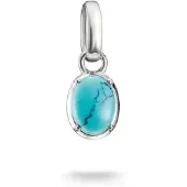Thomas Sabo Silber Charm Anhänger Geburtsstein Dezember Connect