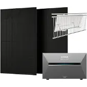 Anker Solix 1.000 W Balkonkraftwerke Mit Solarbank 3 Pro Mit Halterung für Balkongeländer
