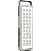 Avizar , Notfalllampe 30 LED 1800 mAh wiederaufladbar, Weiß