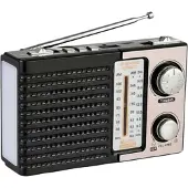 Avizar , Multiband-Radio FM/MW/SW mit Teleskopantenne, Gold
