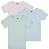 Petit Bateau T-Shirt für Kinder 3 TEE SHIRTS MC kind