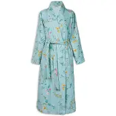 Pip studio Bademantel Les Fleurs Blue Damen-M