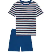 Schiesser Pyjama Nightwear in türkis | Gr.: 176