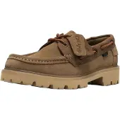 Clarks Schnürschuhe Cleyhill Boat mit markanter XTRALITE-Sohle 5232A Dark Sand Combi 41,5