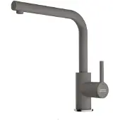Franke LINA L, Standard, Grau, Messing, Hebelgriffe, Einzelbild, Stone grey