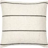 Broste Copenhagen - Sigrid Kissenbezug, 50 x 50 cm, hellbeige / schwarz