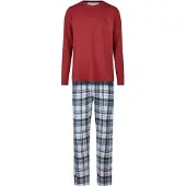 Phil&Co. Pyjama Classics in rot/blau | Gr.: M