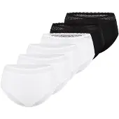 Triumph Midi Slip Damen Modal schwarz, L 839147-0008-09940