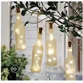 Hi LED Solar Flaschen Lichterkette