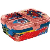 Stor Spiderman "Moving Target" - Lunchbox XL mit 4 Fächern