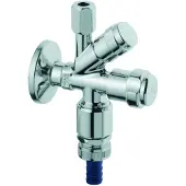 GROHE Eggemann WAS-Kombieckventil DN 15 mit Belüfter chrom - 41082000