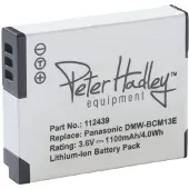 Peter Hadley Akku Panasonic DMW-BCM13E