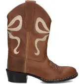 Bootstock Mädchen Stiefel Bow Off White - Bruin - Größe 28