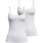 Calida Unterhemd "Unterhemd Sleek Skin Spaghetti Top 2P 2er Pack"