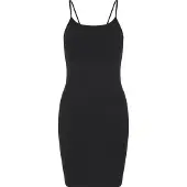 Urban Classics Shirtkleid "Damen Ladies Stretch Jersey Slim Dress" 1 Stk. tlg.