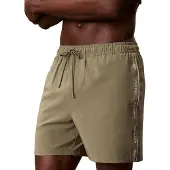 Calvin Klein Grüne Polyester Herren Badehose