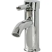 Beliani Wasserhahn Silber Verchromtes Metall
