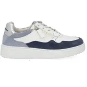 Gabor Schnürhalbschuhe in weiss/weiss kombi, Gr. 7