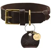 Hunter Halsband Sansibar Solid S-M (45), d-braun