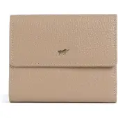 Braun Büffel Portemonnaie ASTI Geldbörse M 8 Kartenfächer beige Damen - Leder