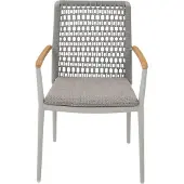 Siena Garden 4er Set Cortina Stapelsessel