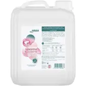 HAKA Waschmittel Sensitiv, ohne Aluminium, flüssig, Konzentrat, 5 Liter, Waschladungen 166