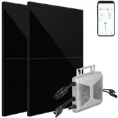 Revolt 820W (2x410W) MPPT-Balkon-Solaranlage + 800W On-Grid-Wechselrichter