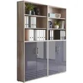 Mid.You Aktenschrank Office Edition Sw Set 11 Sonoma Eiche/Anthrazit